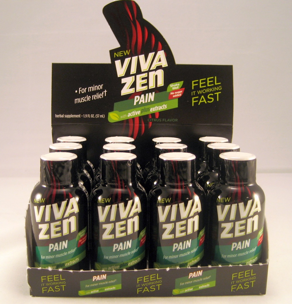 New Vivazen Pain with Active Plus Extracts Natural Pain Relief for