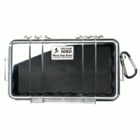 Pelican 1060 Micro Case - Black with Clear Lid Pelican 1060 Micro Case - Black with Clear Lid