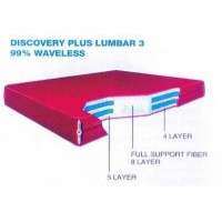 Discovery Plus Lumbar 3 - 99% Waveless Waterbed Replacement Mattress