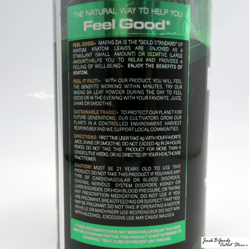 Bliss Xtra Maeng Da Kratom - The Natural Way to Feel Good Fast (84 Capsules)