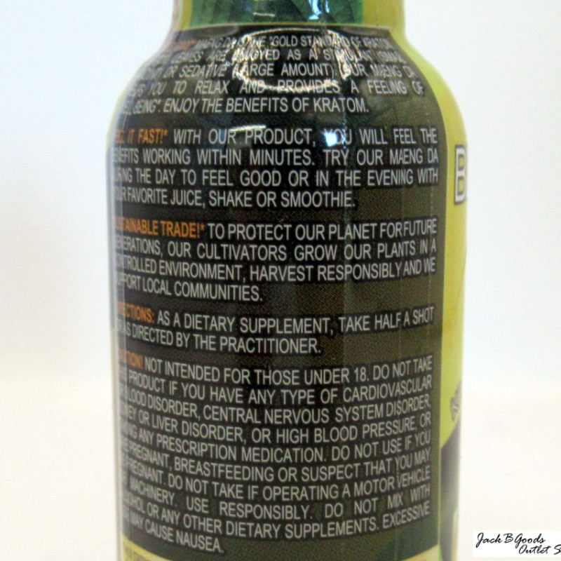 Bliss Xtra Gold Ultra Max Kratom Feel Good Shot (56ml)(1)