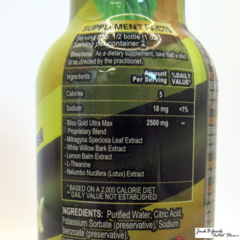 Bliss Xtra Gold Ultra Max Kratom Feel Good Shot (56ml)(1)
