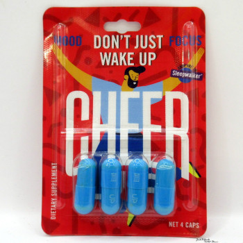 Cheer Up -  Uplifting Formula - Increase Focus & Elevate Mood 4pk Capsules 4x12 (48)(Case)