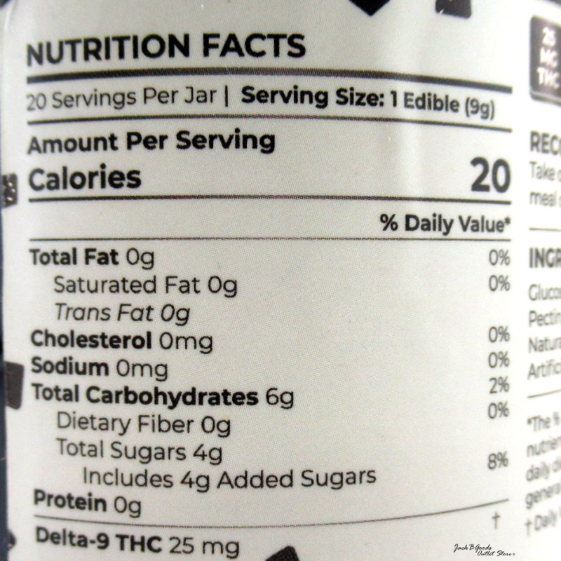Creating Better Days 25mg Delta 9 Gummies - Cookies and Cream Flavor (30ea)