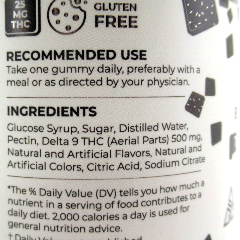 Creating Better Days 25mg Delta 9 Gummies - Cookies and Cream Flavor (30ea)