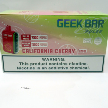 Geek Bar Pulse 15000 California Cherry 5ct