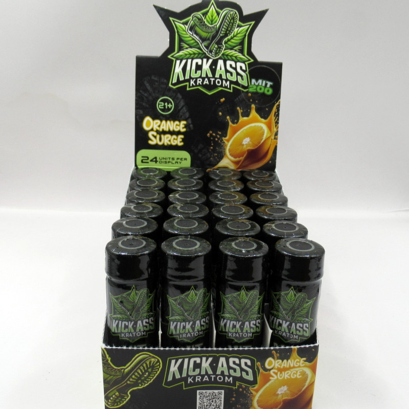 Kick Ass Kratom Extract - 200mg MIT (Orang Serge Flavor) 15ml (1)