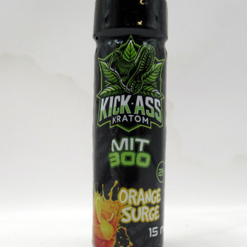 Kick Ass Kratom Extract - 300mg MIT (Orang Serge Flavor) 15ml (1)