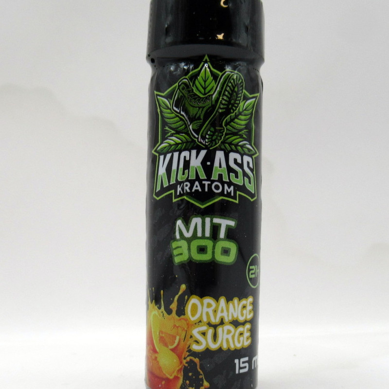 Kick Ass Kratom Extract - 300mg MIT (Orang Serge Flavor) 15ml (1)