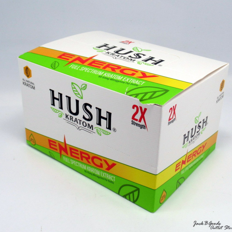 Hush Energy Premium Kratom Shot 2oz (1)