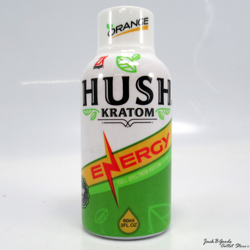 Hush Energy Premium Kratom Shot 2oz (12)
