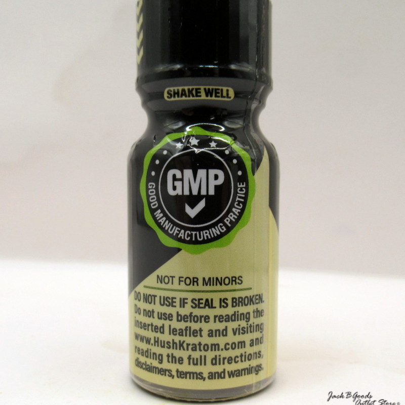Hush Real Coffee Infused Mitra-Isolate Kratom Extract Shot (Coffee Flavor) 10ml (12)