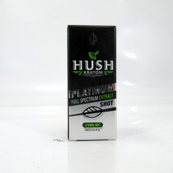 Hush Platinum Full Spectrum Extract Kratom Shot 10ml (12)