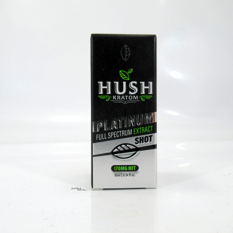 Hush Platinum Full Spectrum Extract Kratom Shot 10ml (12)