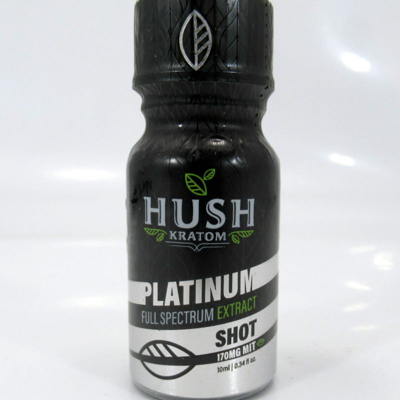 Hush Platinum Full Spectrum Extract Kratom Shot 10ml (12)
