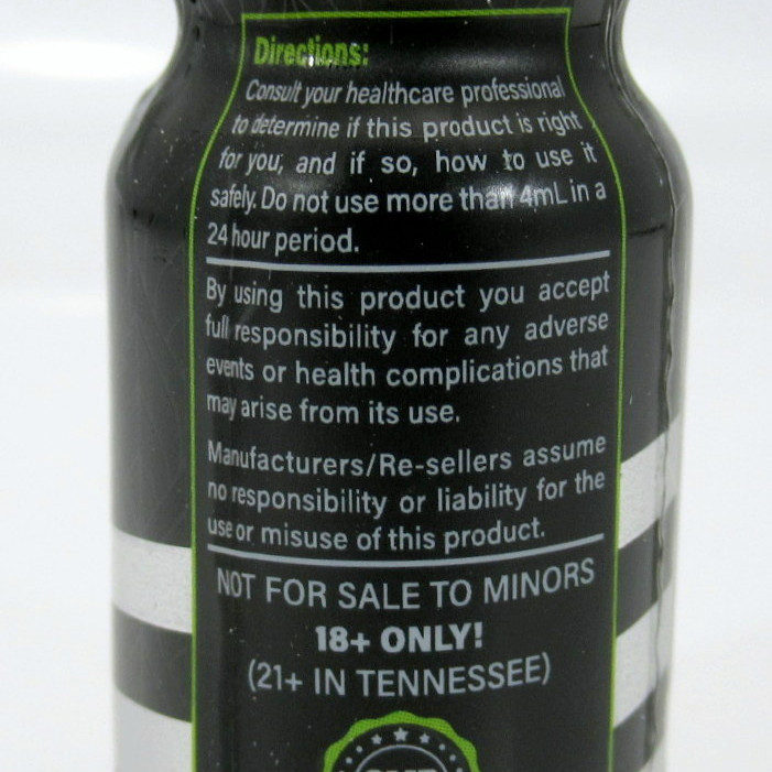 Hush Platinum Full Spectrum Extract Kratom Shot 10ml (12)