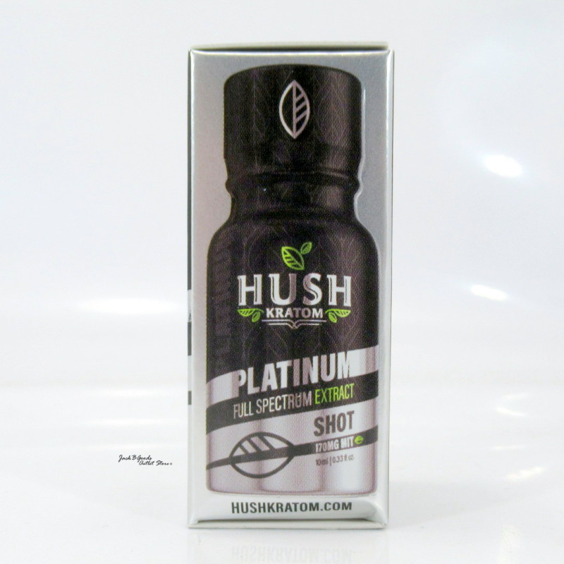 Hush Platinum Full Spectrum Extract Kratom Shot 10ml (12)