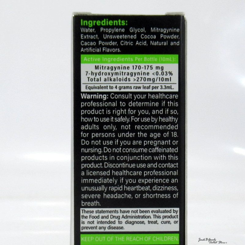Hush Platinum Full Spectrum Extract Kratom Shot 10ml (12)
