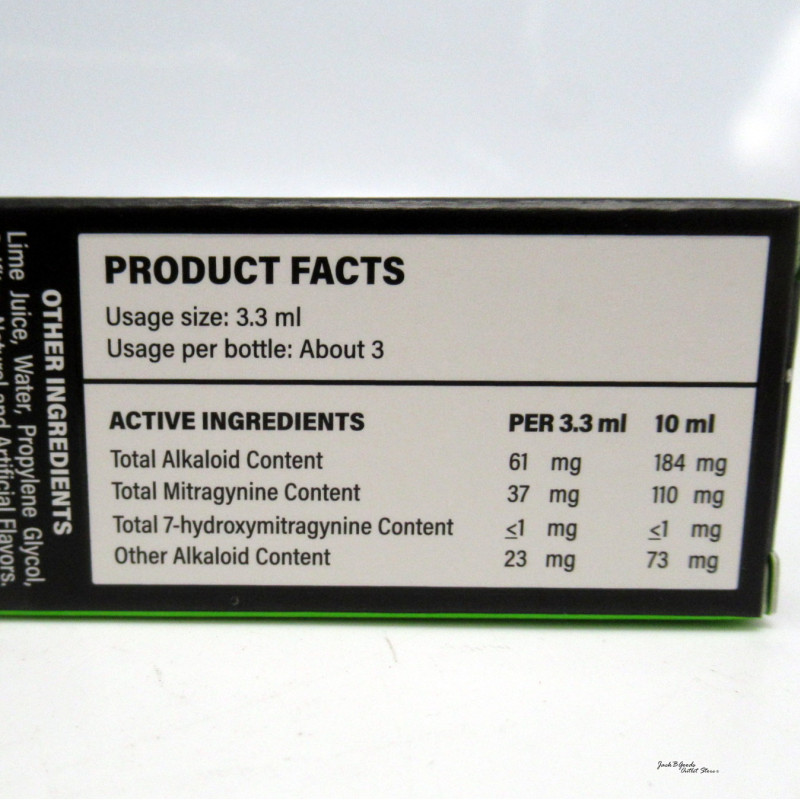 Hush Ultra Mitra-Isolate Kratom Extract Shot (Lime Flavor) 10ml (12)