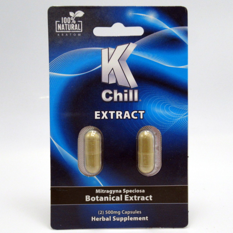 K Chill Botanical Extract Capsules - Take A Chill Pill (2pk)(12)