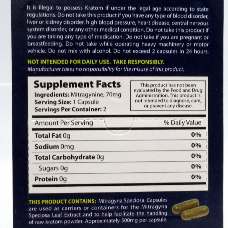 K Chill Botanical Extract Capsules - Take A Chill Pill (2pk)(12)