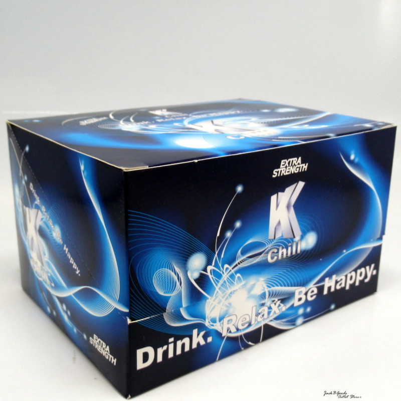 K-Chill Blue - 2oz Kratom Shot - Drink ~ Relax ~ Be Happy (12ea)