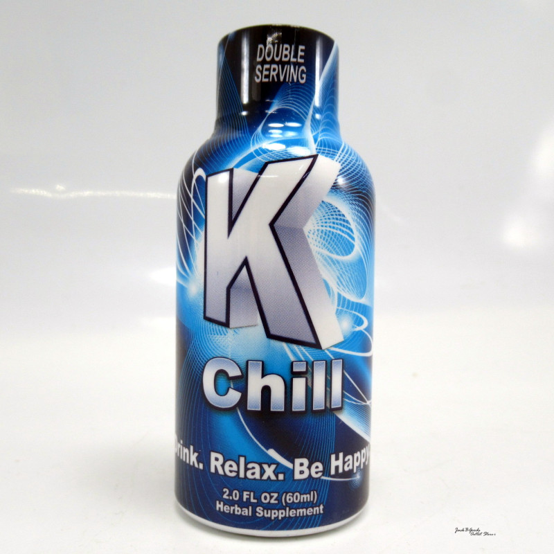 K-Chill Blue - 2oz Kratom Shot - Drink ~ Relax ~ Be Happy (12ea)