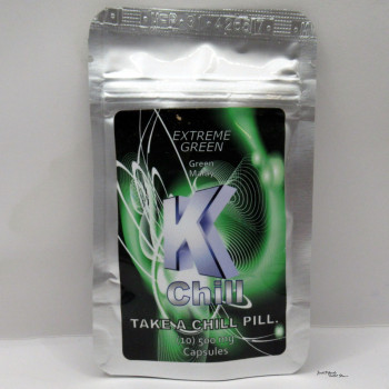 K Chill Extreme Green - Green Malay Capsules - 10ct