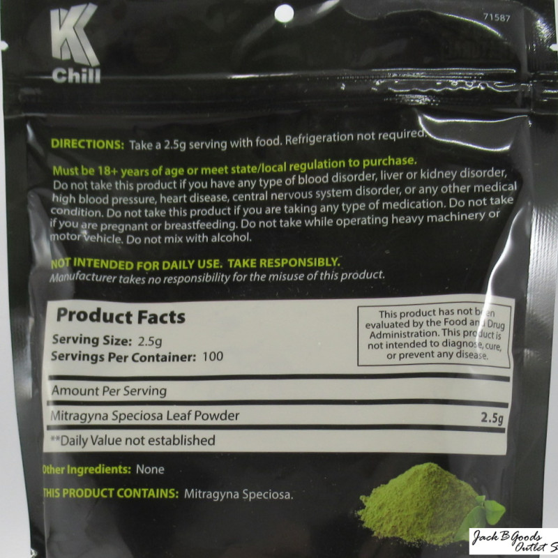 K-Chill Extreme Green - Premium Powder - (250gm)