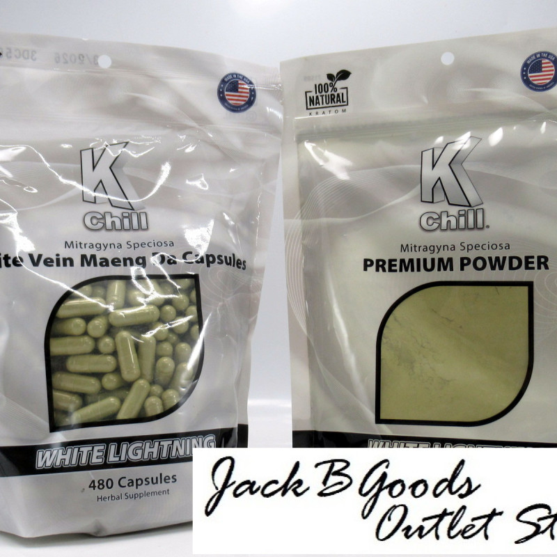 K-Chill White Lightning - White Vein Premium Powder - (250gm)