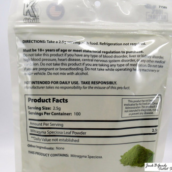 K Chill White Lightning - White Vein Premium Powder - (250gm)