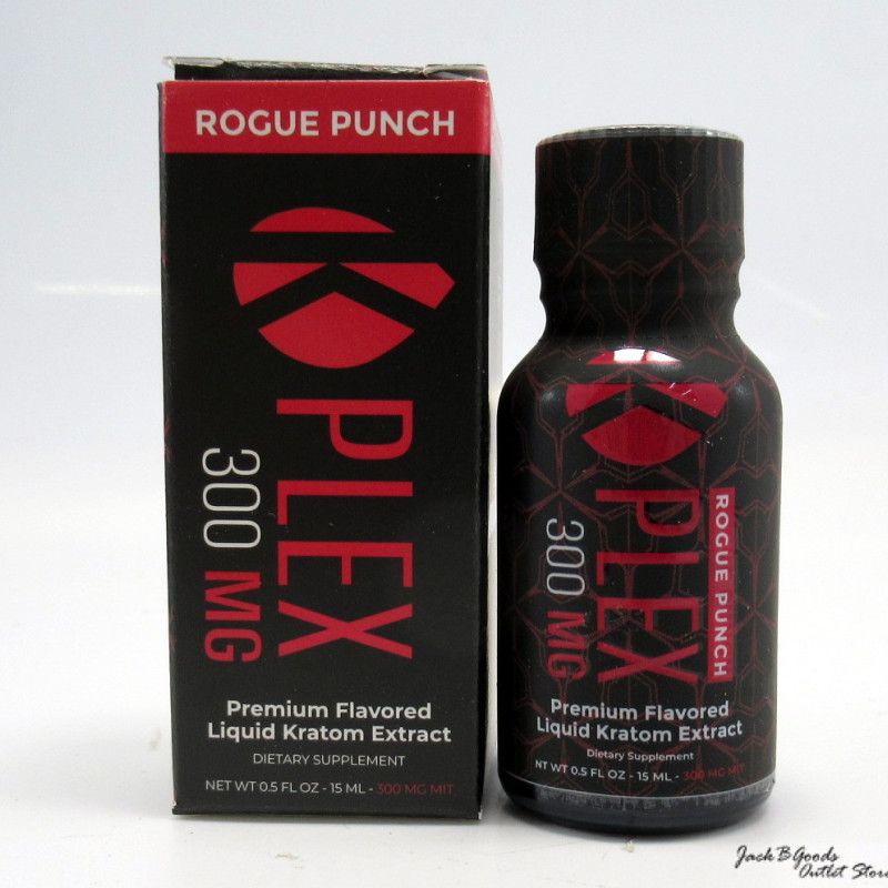 K Plex Premium Kratom Extract Shot Rogue Punch Flavor 300mg (1)