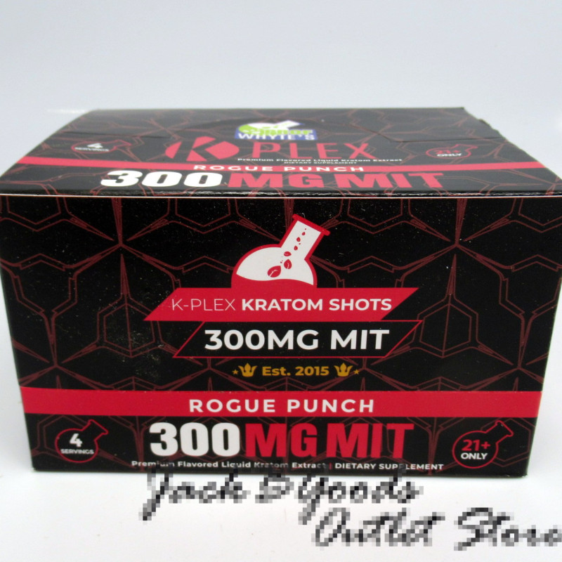 K Plex Premium Kratom Extract Shot Rogue Punch Flavor 300mg (1)