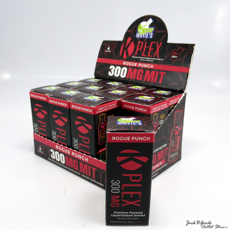 K Plex Premium Kratom Extract Shot Rogue Punch Flavor 300mg (1)