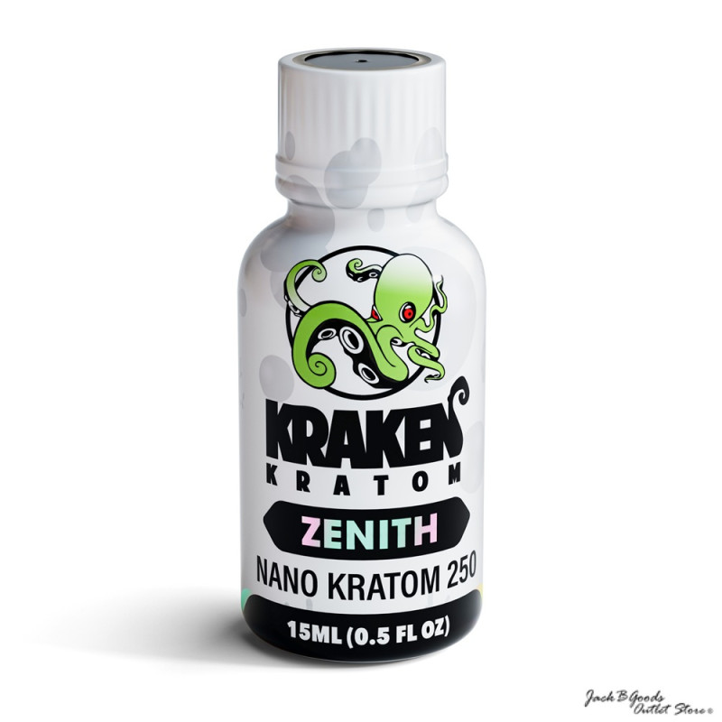 Kraken Kratom Zenith NANO 250 Liquid Kratom Extract 15ml (1ea)