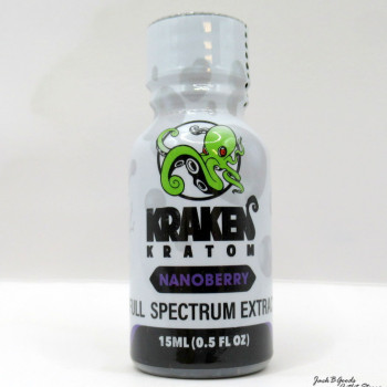 Kraken Kratom Nanoberry Full Spectrum Liquid Kratom Extract 15ml (1ea)