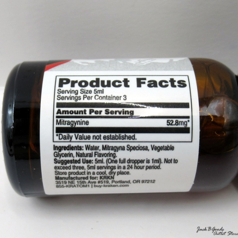 Kraken Kratom Platinum Liquid Kratom Extract 15ml (1ea)