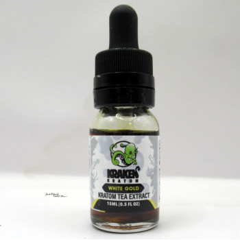 Kraken Kratom White Gold Liquid Kratom Extract Shot 15ml (1ea)