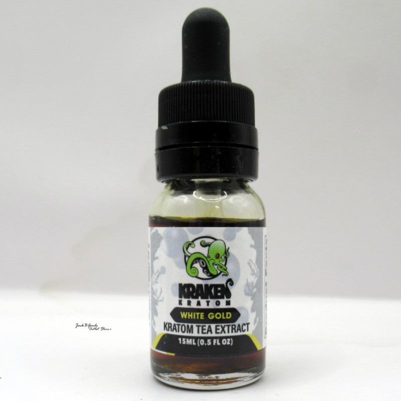 Kraken Kratom White Gold Liquid Kratom Extract Shot 15ml (1ea)