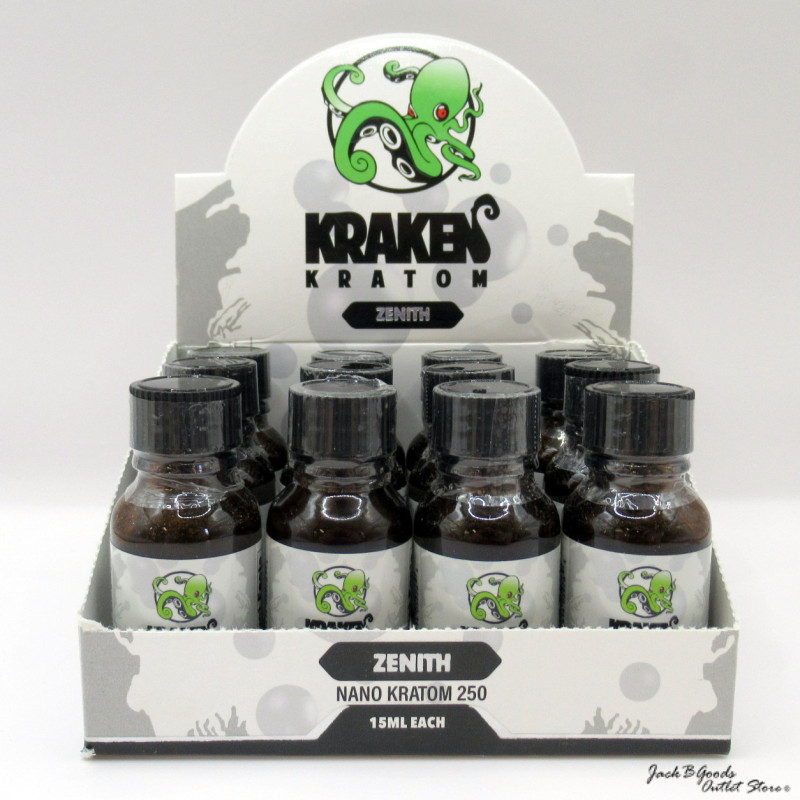 Kraken Kratom Zenith NANO 250 Liquid Kratom Extract 15ml (1ea)