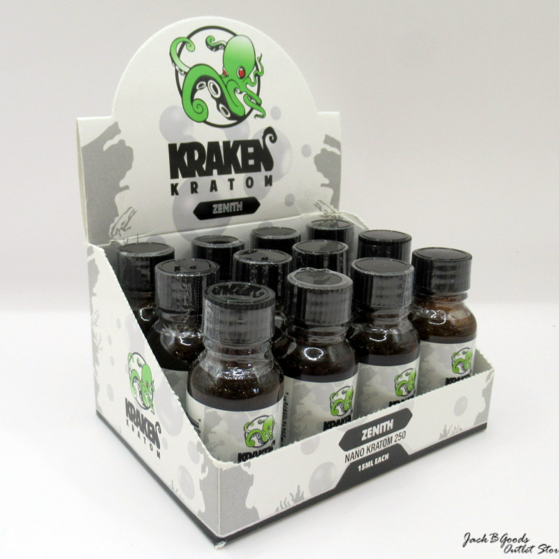 Kraken Kratom Zenith NANO 250 Liquid Kratom Extract 15ml (1ea)