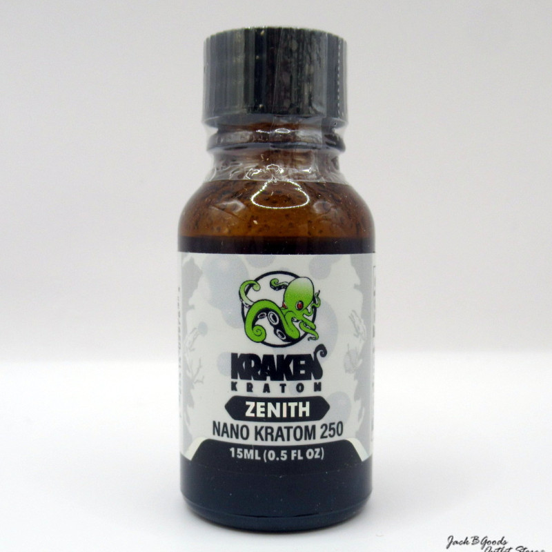 Kraken Kratom Zenith NANO 250 Liquid Kratom Extract 15ml (1ea)