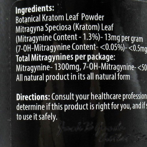 Kratom Kaps Green Vein Indo Kratom Powder 100gm
