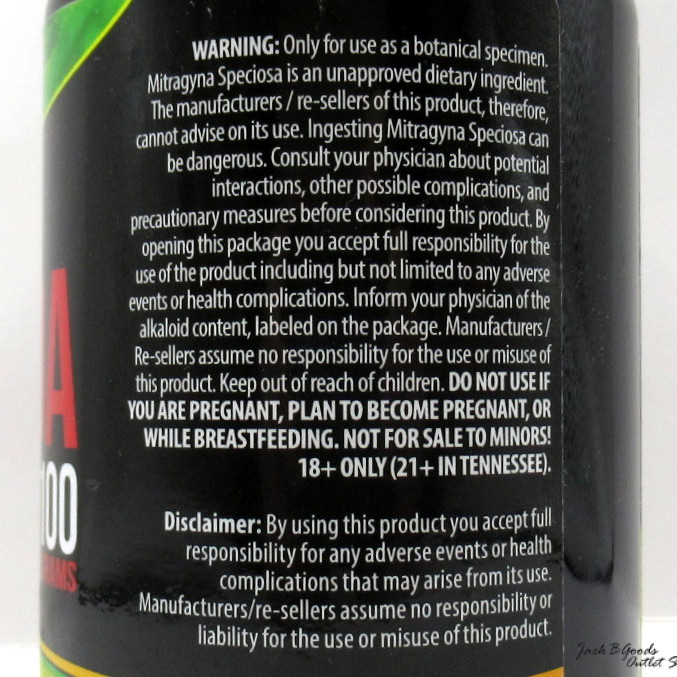 Kratom Kaps Green Vein Maeng Da Kratom Powder 100gm