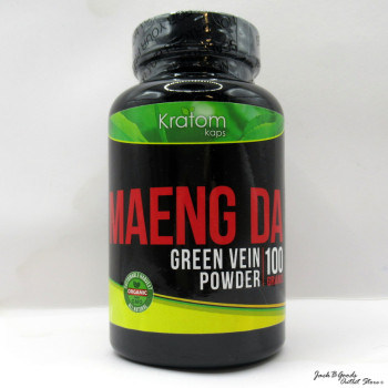 Kratom Kaps Green Vein Maeng Da Kratom Powder 100gm