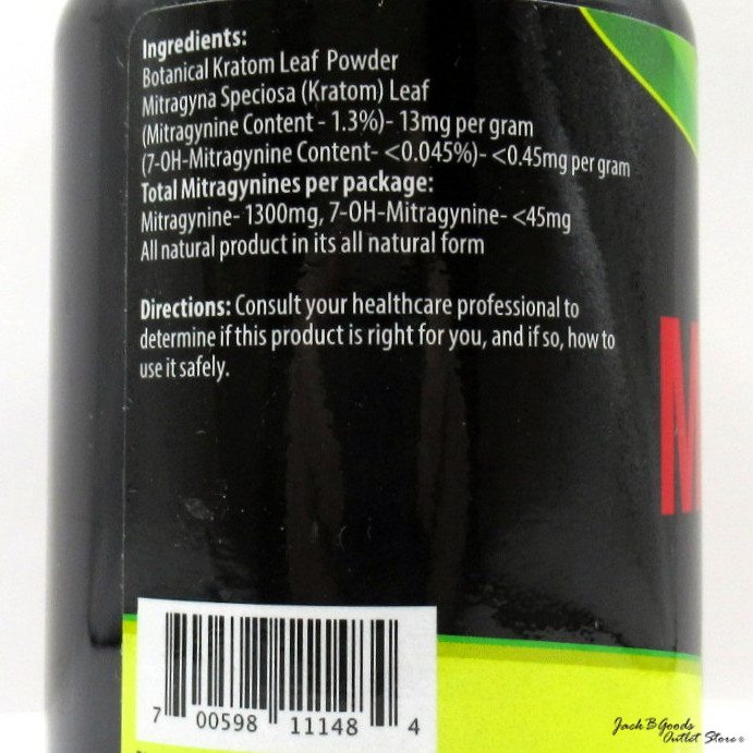 Kratom Kaps Green Vein Maeng Da Kratom Powder 100gm
