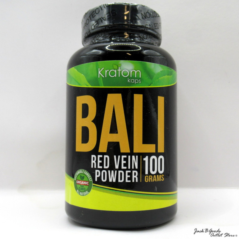 Kratom Kaps Red Vein Bali Kratom Powder 100gm