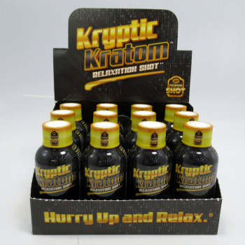 Kryptic Kratom 2oz Shot - Hurry Up and Relax (2oz)(12)