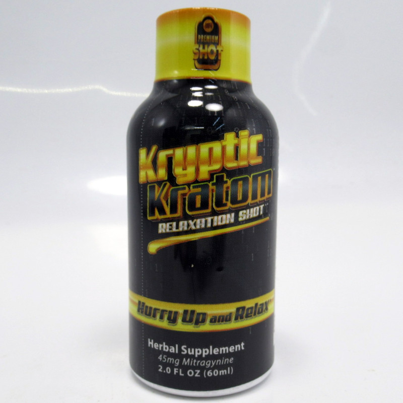 Kryptic Kratom 2oz Shot - Hurry Up and Relax (2oz)(12)