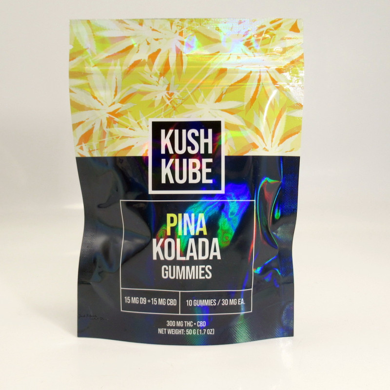 Kush Kube D9+CBD Gummies 30mg 10pk